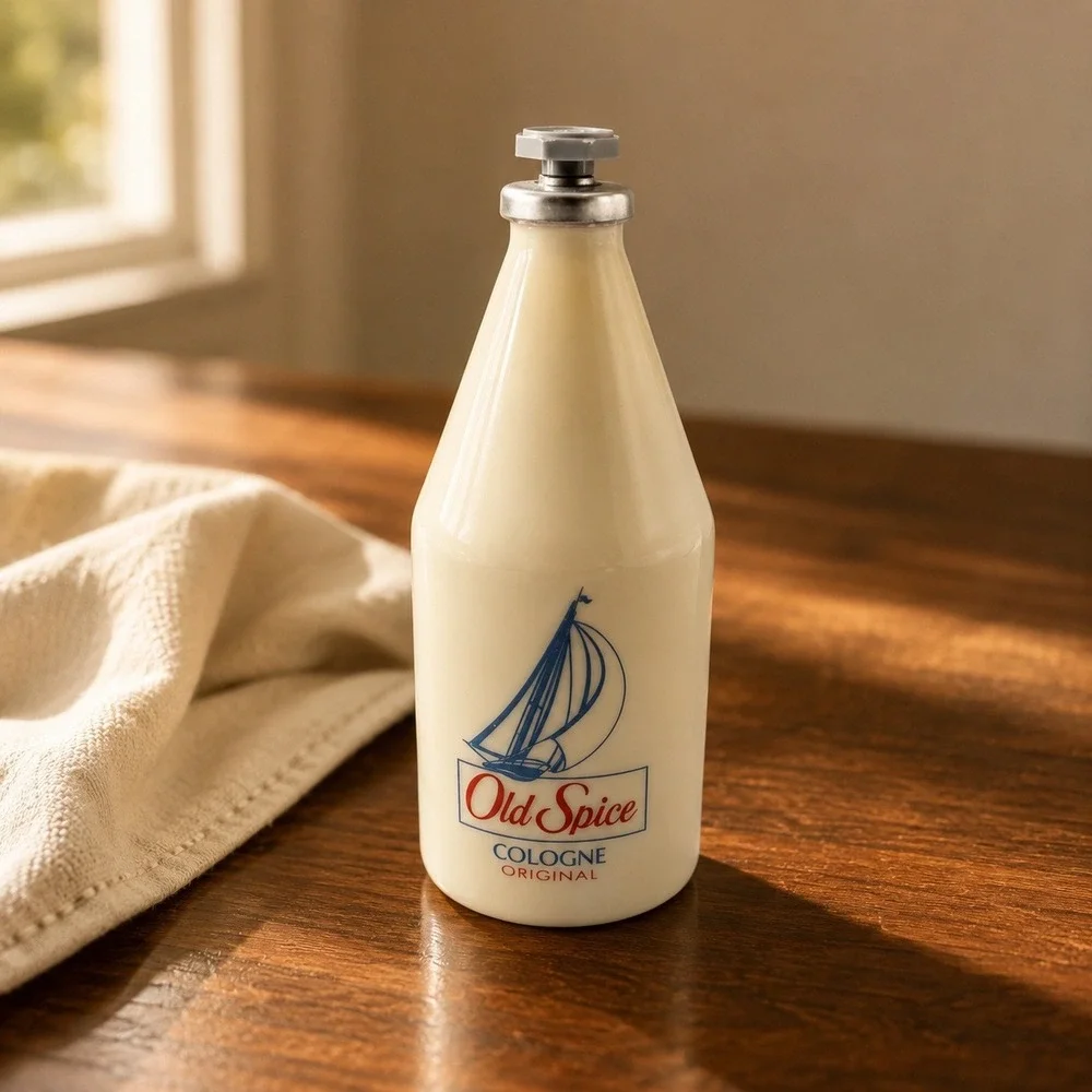 Vintage 1993 Old Spice Original Cologne 4.25 oz Ceramic Sailing Ship Bottle Full